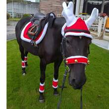 聖誕馬術用品、聖誕馬腿護套、聖誕馬飾品 - SD-BT - 查看 4