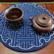 Bộ 4 khuôn thêu Sashiko 11 inch tái sử dụng, mẫu thêu hoặc khuôn chần bông in sẵn, họa tiết truyền thống Nhật Bản, bộ mẫu thêu Sashiko 4 mẫu, phù hợp cho người đam mê thêu Sashiko, quà tặng thủ công DIY, bộ cho người mới bắt đầu - 4 cái - Xem 8