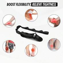 Dây đai kéo giãn chân tách chính, kéo giãn cổ chân và dây chằng, dụng cụ tập luyện thể hình yoga, công cụ tối ưu để tập luyện độ linh hoạt - Nhiều màu - Xem 4