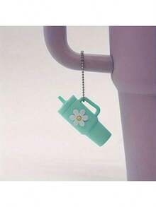 11件/1件裝保溫杯裝飾吊飾組，適用30盎司與40盎司杯子，可手洗 - 彩色 - 查看 5