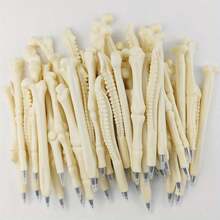 5PCS Creative Realistic Bone-Shaped Ballpoint Pens, Skeleton Finger Design, Personalized Neutral Pens, Compact And Innovative, Suitable For Doctors And Nurses, Halloween Holiday Gift - A - View 8