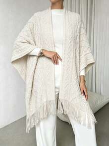Women Coats - Beige - View 1