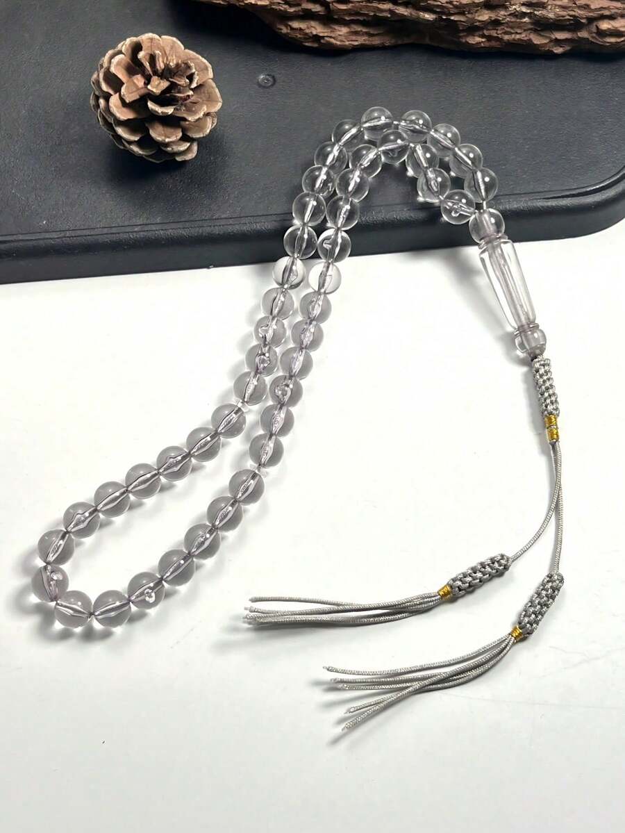 Tasbih Rumbai Ganda Buatan Tangan, Cocok untuk Pemakaian Sehari-hari dan Dekorasi dalam Budaya Arab Timur Tengah - Beraneka warna - View 1