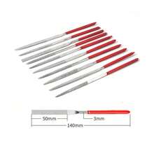 Diamond File Set 5pcs/10pcs, Assorted Fine Steel Files, Metal Rust Removal, Deburring, Polishing, Trimming, Repair Tools, Woodworking, Jade, Ceramic Fine Polishing, Multiple File Shapes, Essential For Home Hardware Maintenance - File - View 10