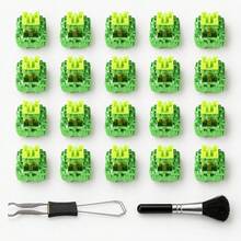 Penggantian Tombol Switch Keyboard 36 72 100 Pcs 5 Pin Hot Swap Switch untuk MX Outemu RGB Redragon Ideal untuk Kantor dan Gaming Gratis 2 in 1 Alat Pencabut dan Sikat Pembersih - View 1