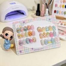 1/5/10pcs T-Shaped Metal Nail Polish Color Display Rack With More Hooks, Wrought Iron Storage Stand, Suitable For Nail Art Stickers, Multi-Purpose Nail Polish Color Stick Display Board, Large Capacity Nail Color Card Display Rack - Multicolor - View 5
