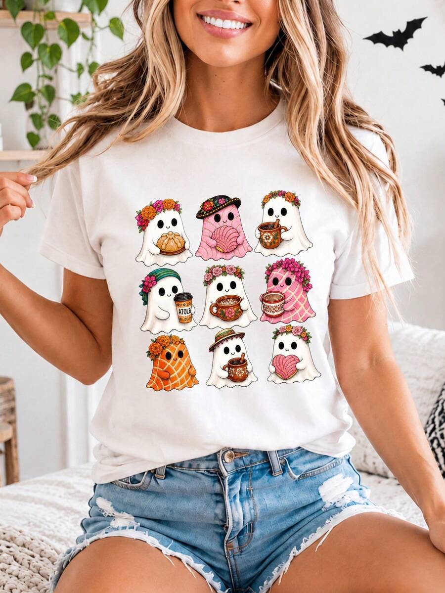 Women T-Shirts - White - View 1