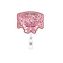 1pc Nurse Retractable Badge Reel, Retractable Acrylic ID Card Holder Clip, Suitable For Nurses, Doctors, Teachers, Volunteers, Office Workers, Christmas, Valentine's Day - A - View 9