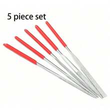 Diamond File Set 5pcs/10pcs, Assorted Fine Steel Files, Metal Rust Removal, Deburring, Polishing, Trimming, Repair Tools, Woodworking, Jade, Ceramic Fine Polishing, Multiple File Shapes, Essential For Home Hardware Maintenance - File - View 11