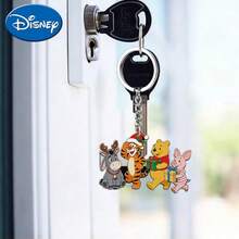 Disney Creative Christmas Series 4 Brothers Cute Cartoon Keychain, Suitable For Bags, Keys And Car Keys, Travel Accessories Gift, Cute Floral Keychain Design, Smooth Surface, Keychain, Decorative Keychain, Cartoon Keychain, Christmas Gift, Fan Gift, Gift, Holiday Gift, Home Decor, Christmas Gift, Halloween Gift, Fan Gift - Multicolor - View 4