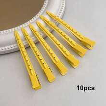 20PCS/10PCS Root Fixing Fluffy Hair Clips For Women, No Trace Bangs High Crown Styling Hair Clips, Makeup Positioning Alligator Hair Clips Hair Accessories (Suitable For Personal Makeup Styling, Hair Salon, Photo Studio) - Silver - View 13
