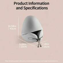 1pc Car Interior U-Shaped Neck Pillow With Hood, Portable Travel Neck Support Memory Foam Travel Pillow, Foldable And Storable U-Shaped - A - View 11