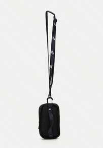 Nike Club Phone Pouch Unisex Crossbody - Black - View 2
