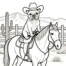 1 cuốn sách tô màu cho người lớn Bulldog, các trang tô màu Bulldog phong cách kỳ ảo, giúp giảm căng thẳng, lựa chọn quà tặng tuyệt vời cho những người yêu thú cưng trưởng thành - Chó Bull Pháp - Xem 10