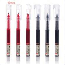 Colorful Gel Pens, Student ST Tip Quick-Dry Diary Pens, 0.5mm Black Ink, Fine Tip, Smooth Writing, High-End Series, Suitable For Diary, Notes, Cute Office And School Supplies, Unisex Gift (Morandi) - Gel Pen - View 11