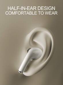 TWS Wireless Bluetooth Earbuds, White Sweat-Proof Design, Built-In Microphone, Clear Calls, Comfortable Fit, Compatible With IOS And Android Devices, Suitable For Fitness, Running And Daily Use - View 6