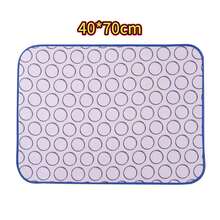 1pc Foldable Ironing Mat Ironing Board Household Bed Clothes Iron Heat Insulation Cloth, Household Travel Protection High Temperature Resistant Heat Insulation Mat, Waterproof Non-Slip Hanging Soft Ironing Board - Multicolor - View 7