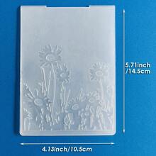 Carpeta de Relieve 2D, Plantilla de Relieve con Patrón Mixto de Mariposa, Flores y Libélula para Scrapbooking, Hacer Tarjetas, Álbum de Diario, Decoración de Manualidades de Papel DIY - 2D-1 - Ver 9