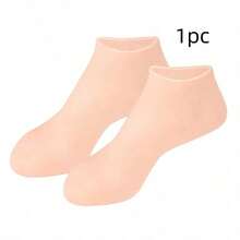 Silicone Foot Care Socks, Anti-Cracking Moisturizing Gel Socks, Dead Skin Removal Protective Silicone Socks, Foot Skin Care Elastic Socks - White - View 11