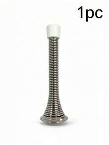 3pcs Spring Door Stopper, Heavy Duty Wall Mounted Door Stopper With Rubber Buffer Head Flexible Spring Door Stopper Wall Protector, Suitable For Home, Office Decoration,Room Decor,Bathroom Accessories,Kitchen Decorations,Christmas Decor Home - A - View 7