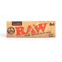 Avant Raw ORIGINAL Classic 1/4 Rolling Papers 64-Count Booklets - 24-Pack Box GUARANTEED QUALITY - View 5