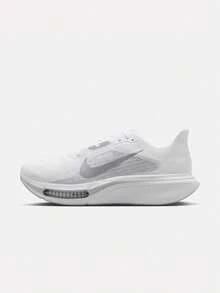 Men's NIKE PEGASUS PLUS 2 Running Shoes Low-Top IM2541-100 - Silver - View 1