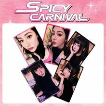 5pcs Dilraba Spicy Carnival Soft Card, Dilraba Fan Meeting Card, Gift SPICY CARNIVAL - Multicolor - View 2