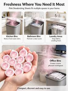 6 miếng khử mùi thùng rác, phù hợp khử mùi nhà bếp, vệ sinh thùng rác, khử mùi tủ lạnh, khử mùi nhà tắm, loại bỏ mùi hôi, khử mùi tủ, làm thơm không khí - hình dạng - Xem 2