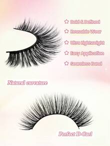 MAANGE 20 Pairs False Eyelashes Set, Mixed Styles, Create Multiple Makeup Effects, Cat Eye Lashes, Enlarge Eyes, Cartoon Spiky Lashes, Natural Thin, Voluminous Lashes, Curled, Individually Packaged, Portable, Suitable For Daily Wear, Makeup Beginners, Great Gift, Fake Eyelashes, Eyelashes - Cat Eye Lashes - View 10