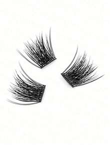 10 Rows DIY Self-Adhesive Eyelash Extensions D Curl Single Lashes, Suitable For Beginners, Reusable - Perfect For Daily Wear, Parties, Travel And Gifts - View 11