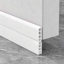 3 Layers 7 Holes Self Adhesive Door Bottom Seal Strip Soundproof Windproof Dustproof Insect Proof For Wooden Doors Home Interior Door Gap Blocking - Style 1 - View 6