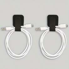 40 buah Klip Kabel Perekat Diri (Hitam/Putih/Abu-abu, Opsional), Pengatur Kabel, Klip Manajemen Kabel, Pengatur Kabel Dinding, Klip Kabel Komputer, Pengatur Kabel Jaringan - Beraneka warna - View 6