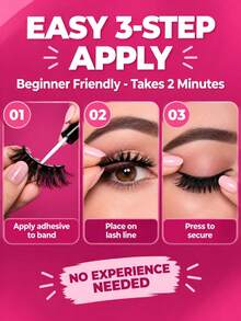 5 Pairs False Eyelashes, Explosive Voluminous Fox Style, Soft & Lightweight Black Stem, Durable & Flexible, Fits Eye Shape With Long-Lasting Makeup Effect, Instant Fox Eye Enlarging Effect, Light European Fox Style False Eyelashes, Suitable For Beauty Bloggers & Hot Girls, Perfect For Theme Parties, Makeup Creation & Photography - View 4