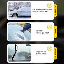 12V Car Defroster, Cigarette Lighter Powered Plug-In Car Heater Fan, Portable Windshield Defogger And Defroster, SUV Sedan Truck Interior Heating Device, Winter Essential, Cold Weather Driving Accessory, Gift For Men And Women - Hot/Cold 2-in-1 - View 5
