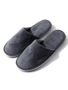 Disposable Non-Slip Slippers, Suitable For Hotels, Travel, And Home Use, One-Time Use Slippers For Hotel Guest Rooms, Party And Wedding Guest Slippers, Solid Color Minimalist Versatile, Hotel Check-In Replacement, Lightweight And Portable For Travel, Suitable For Women, College Students, Renters, Christmas, Halloween, Birthday Gifts, Home Essentials - As Shown In the Picture - View 15