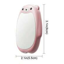 2000mAh Rechargeable Hand Warmer, 3-Level Magnetic Adjustable Electric Hand Warmer, Portable Outdoor Activity Hand Warmer, Long-Lasting Warmth, Gift Set - A - View 3