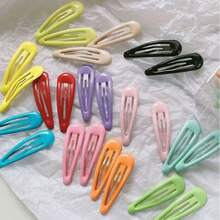 15pcs Water Drop New Viral Hair Clips, Colorful Candy-Colored BB Clips, Oil-Drip Hair Clips, Bangs Side Clips - Multicolor - View 3
