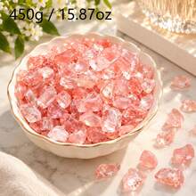 Watermelon Red Crushed Stones, Suitable For Fish Tank, Aquarium, Vase Filler, Jewelry Making, DIY Crafts, Holiday Birthday Gifts - Red - View 10