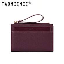 Women's Wristlet Wallet, Multi-Card Slot Bifold Wallet With Zipper Pocket, Portable Clutch Bag, With Wrist Strap, Can Hold Cash, Cards And ID - Multicolor - View 18