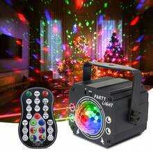 RGB Disco Magic Ball Light, Voice Controlled DJ Party Light, USB Powered Laser Projector Light, Multi-Mode Stage Lighting With Remote Control, Metal Shell, Suitable For Home Parties, Birthdays, Wedding Decorations, Halloween, Christmas - R11 - View 13