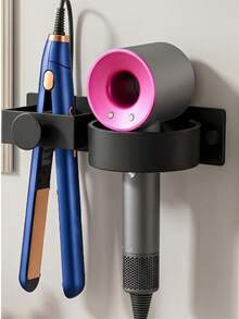 1PC Toilet Paper Side Storage Rack, No Strill Toilet Paper Holder Wall Mount ,Style Toilet Paper Holder Bathroom Toilet Paper Roll Rack Adhesive On Door, Kitchen Paper Towel Paper,Suitable For Kitchen And Bathroom Storage, Bathroom Accessories - Multicolor - View 5