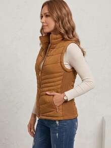 Impala Women Gilets - Camel - View 2