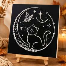 Pearl Painting Set, 7.8X7.8 Inches, Suitable For Adults And Beginners, Contains Pearl Beads, Holiday Wall Decoration, Home Decoration, With Inner Frame - Sets - View 7