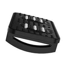 1pc Under Desk Foot Rocker, Ergonomic Massage Roller Design, Oversized Posture Support, Suitable For Home / Office / Camping - Multicolor - View 2
