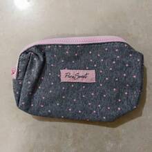 Polka Dot Design Large Capacity Soft Touch Pencil Case, Stationery Storage Bag, Stationery Organizer, Back To School - Multicolor - View 7