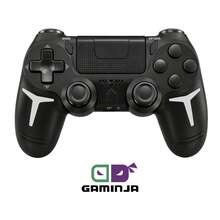 GAMINJA P412 Wireless Bluetooth Game Controller, Compatible With P4/P4 Slim/P4 Pro/PC, Built-In Speaker, 6-Axis Motion Sensing, Touchpad, 600mAh Battery Capacity - View 13