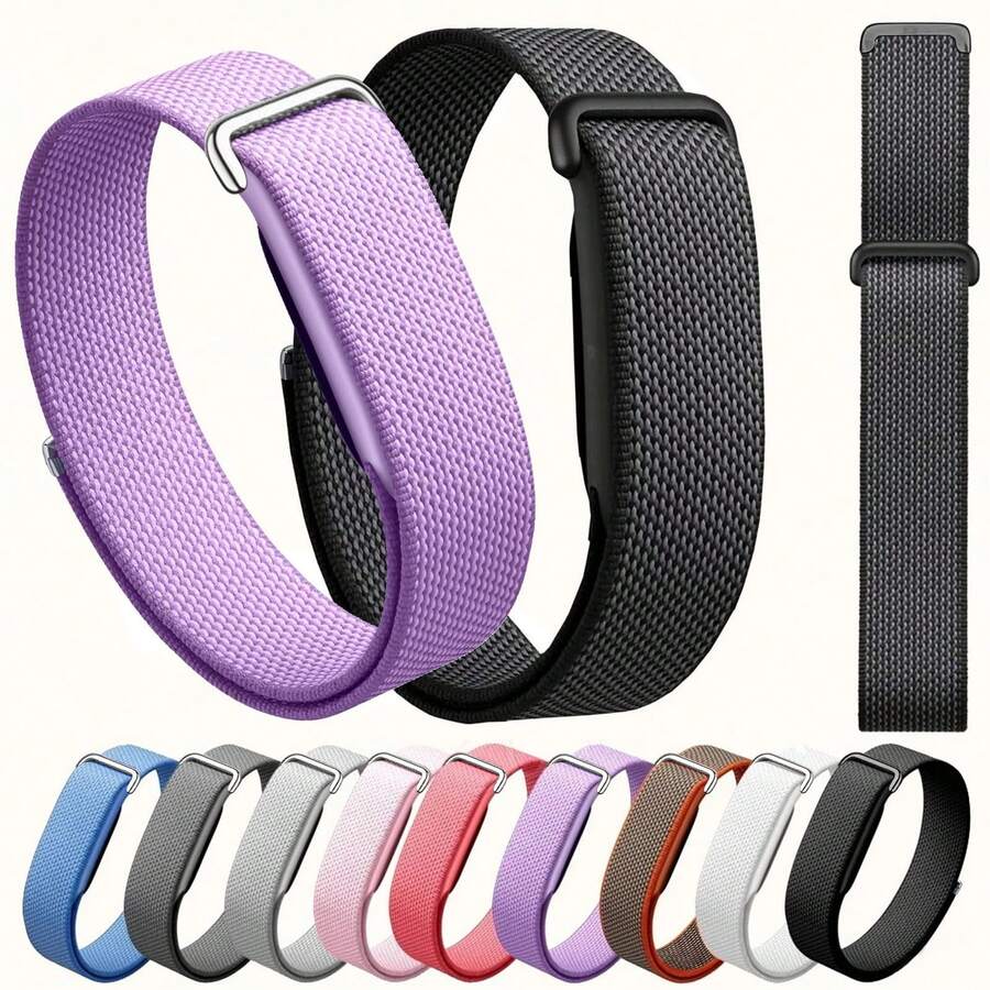 Woven Nylon Loop Hook And Loop Wristband For Air Smart Band (Wristband Only, Band Not Included), Holiday Gift, Gift For Her, Christmas Gift
