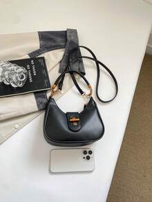2026 Autumn New Fashion Minimalist Design Highly Attractive Underarm Bag Premium Texture Niche Versatile Shoulder Bag - Black - View 10