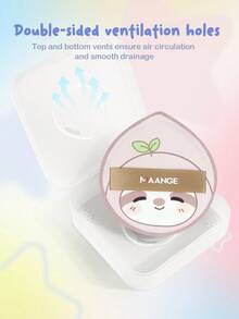 MAANGE 2 buah Spons Bedak Lembut Bergambar Kartun, Spons Bedak Lucu dengan Kotak Penyimpanan, Spons Bedak Multifungsi untuk Makeup, Dapat Digunakan Kembali/Dicuci, Digunakan untuk Makeup Cair dan Krim, Spons Makeup untuk Coverage yang Dapat Disesuaikan, Spons Blending Makeup, Aksesoris Makeup Wanita, Hadiah untuk Wanita, Dapat Digunakan di Rumah atau Saat Bepergian, Hadiah Terjangkau - MultiWarna - View 9