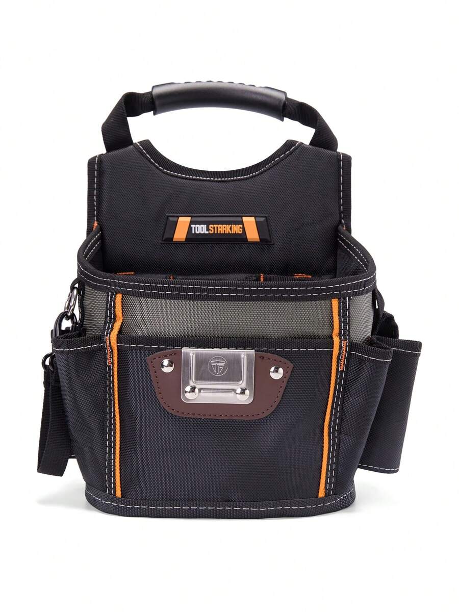 New Tool Bag, Multi-Function Tool Handbag, Can Be Carried By Hand Or Worn On Waist, Portable Multi-Function Quick-Attach, Wear-Resistant, Thickened Oxford Cloth, Reinforced, Suitable For Father, Mechanic, Carpenter, Electrician, Mechanic, Tool Bag Only - A - View 1